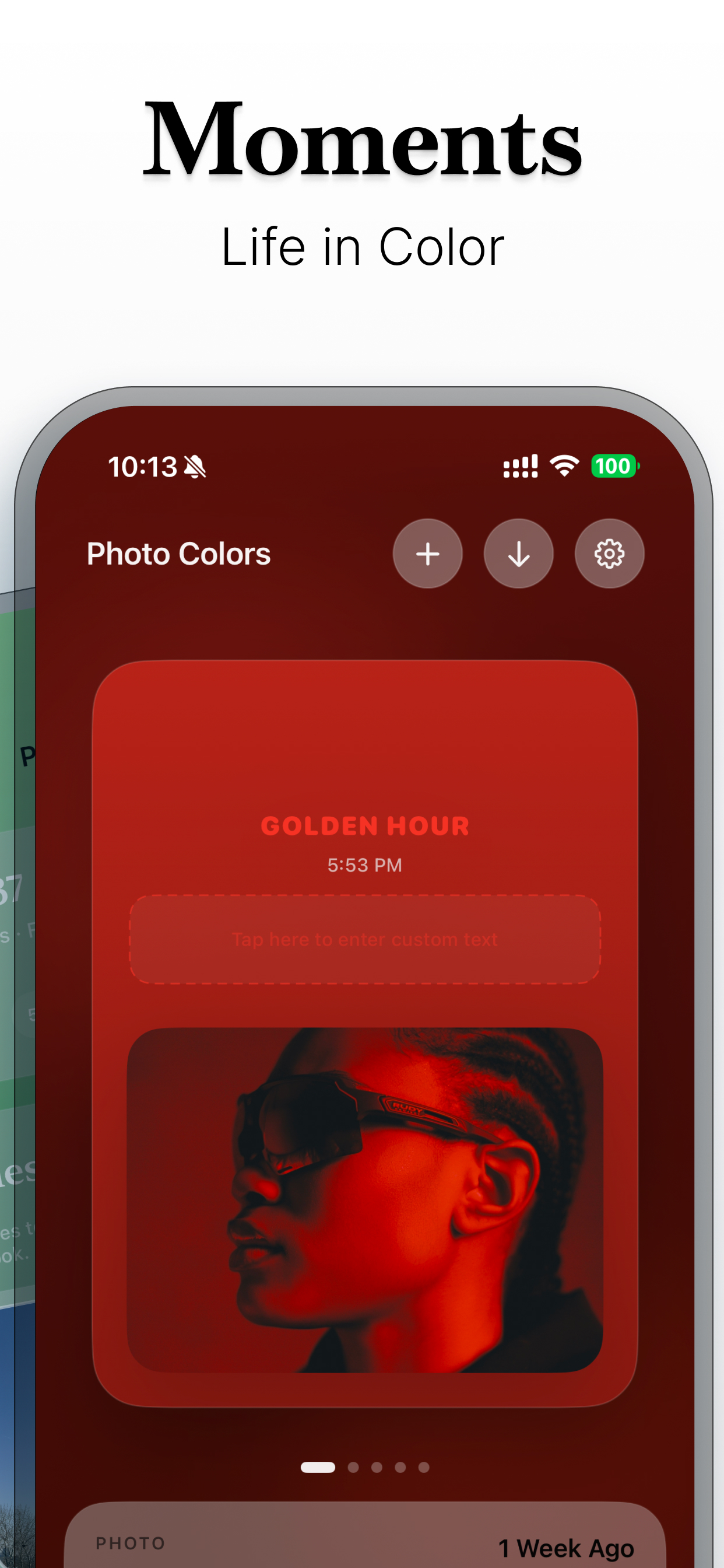LiveMerge Studio editing screen