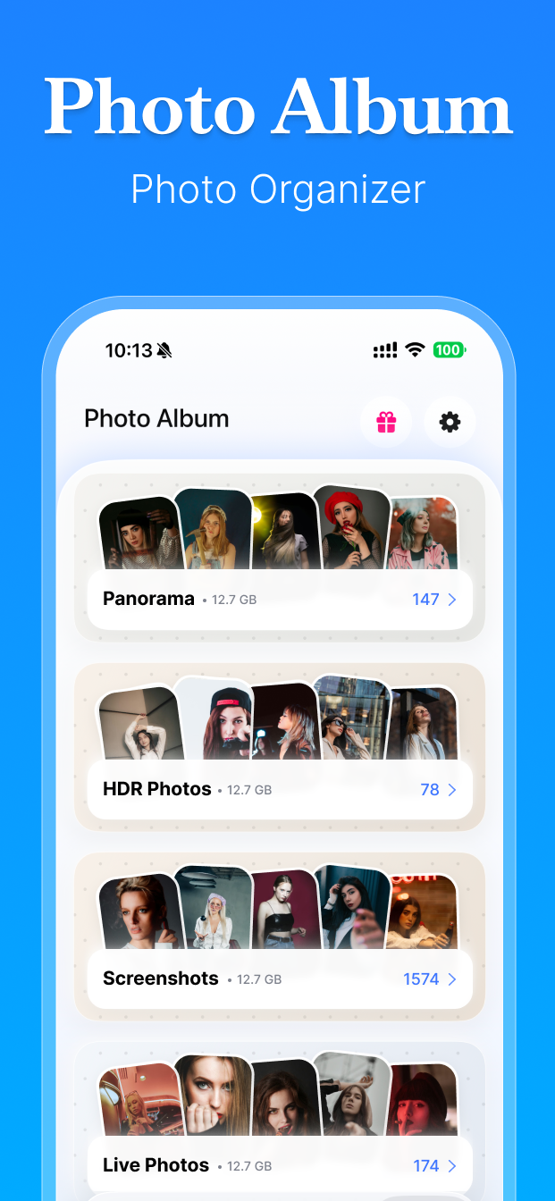 Cleanse AI photo album organizer